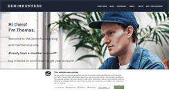 Desktop Screenshot of denimhunters.com